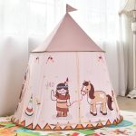 Indisches Schloss Kinder Indoor Outdoor Zelt Mongolian Jurte Toy House – Bild 2
