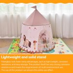 Indisches Schloss Kinder Indoor Outdoor Zelt Mongolisches Jurtenspielzeughaus mit Basistuch – Bild 5