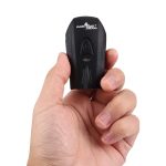 Wasserdichtes wiederaufladbares USB 5-Modi-Gelb- und Weißlicht 400LM COB LED-Fahrradrücklicht – Bild 4