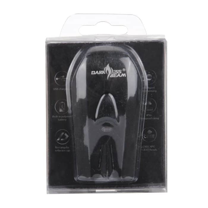 Wasserdichtes wiederaufladbares USB 5-Modi-Gelb- und Weißlicht 400LM COB LED-Fahrradrücklicht – Bild 8