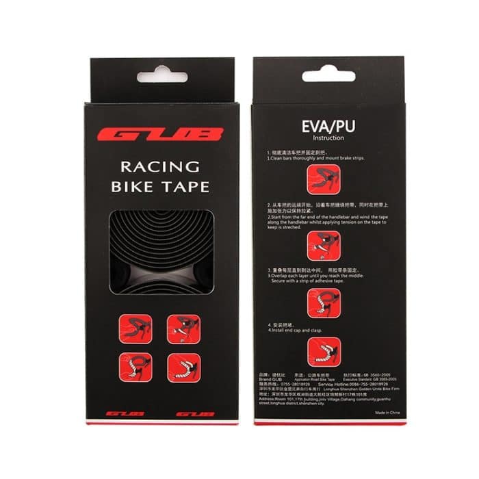 GUB 1626 Buntes Anti-Rutsch-Fahrradlenkerband mit Farbverlauf, GUB 1626, GUB 1626 (Black) – Bild 2