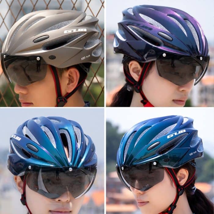 GUB K80 Plus Fahrradhelm mit Visier und Schutzbrille, GUB K80 Plus(Black), GUB K80 Plus(Orange), GUB K80 Plus(Gradient Blue), GUB K80 Plus(Gradient Purple), GUB K80 Plus(Red), GUB K80 Plus(Titanium Color), GUB K80 Plus(White)... – Bild 9