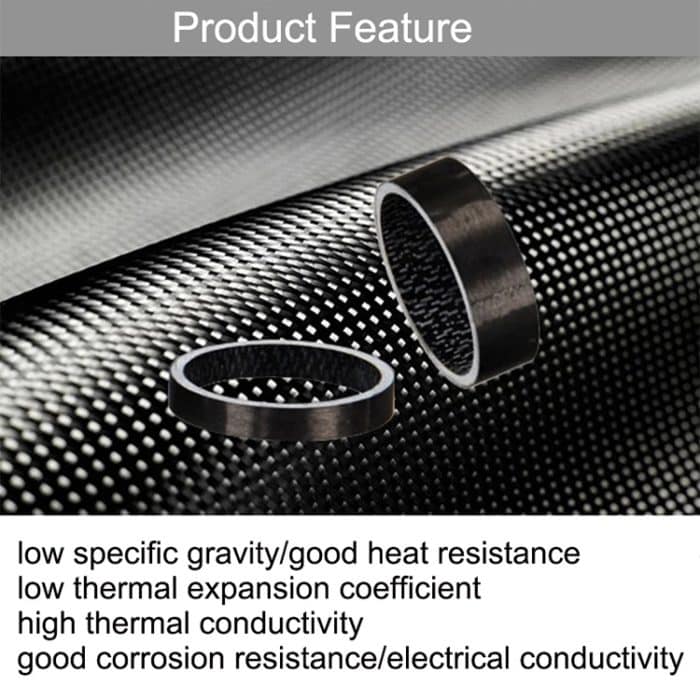 5 Stück Gub TC-004 Carbon-Fahrrad-Spacer-Set – Bild 4