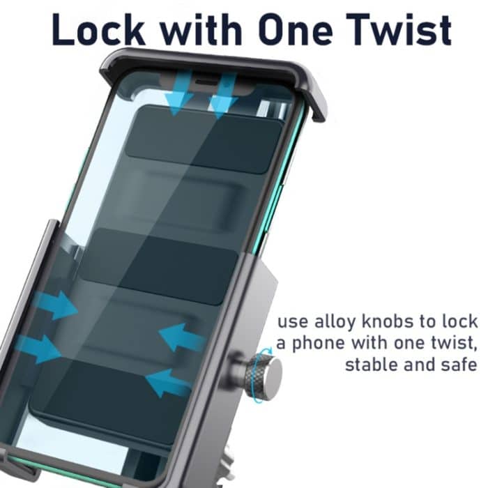 QX-21 360 Grad rotierender Radfahren-Mobiltelefonhalter – Bild 4