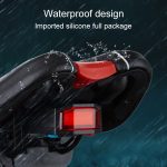 ANTUSI A6 USB-Aufladung COB Lichtquelle Smart Cycling Bike Warnung Alarm Rücklicht mit Fernbedienung – Bild 11