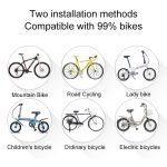 ANTUSI A6 USB-Aufladung COB Lichtquelle Smart Cycling Bike Warnung Alarm Rücklicht mit Fernbedienung – Bild 15