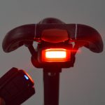 ANTUSI A6 USB-Aufladung COB Lichtquelle Smart Cycling Bike Warnung Alarm Rücklicht mit Fernbedienung – Bild 9