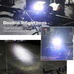 Y15 2 x CREE XPG2 500LM USB-Lade-LED-Fahrradscheinwerfer-Frontleuchte mit 5 Modi – Bild 8