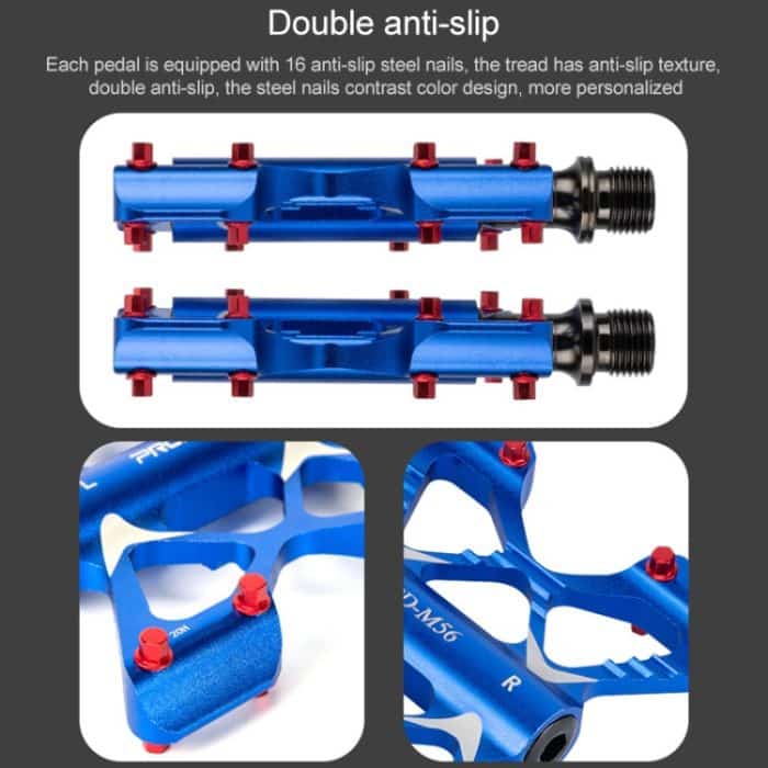 PROMEND PD-M56 1 Paar Mountainbike-Pedale aus Aluminiumlegierung mit 3 Lagern, PD-M56 – Bild 5