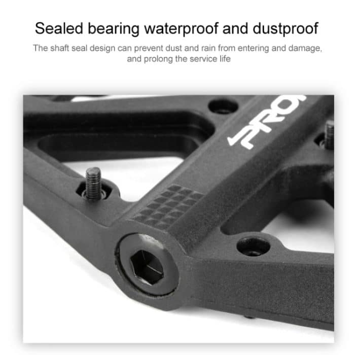 PROMEND PD-M42 1 Paar Mountainbike-Nylon-Hochgeschwindigkeitslagerpedale, PD-M42 – Bild 5