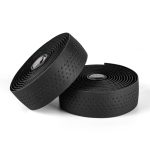 PROMEND GR-082 1 Paar zweifarbiges rutschfestes Fahrradgriffband, 215x3cm Black, 215x3cm Black+Green, 215x3cm Black Blue, 215x3cm Black Red, 215x3cm Black White