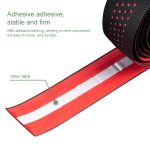 PROMEND GR-082 1 Paar zweifarbiges rutschfestes Fahrradgriffband, 215x3cm Black, 215x3cm Black+Green, 215x3cm Black Blue, 215x3cm Black Red, 215x3cm Black White – Bild 3