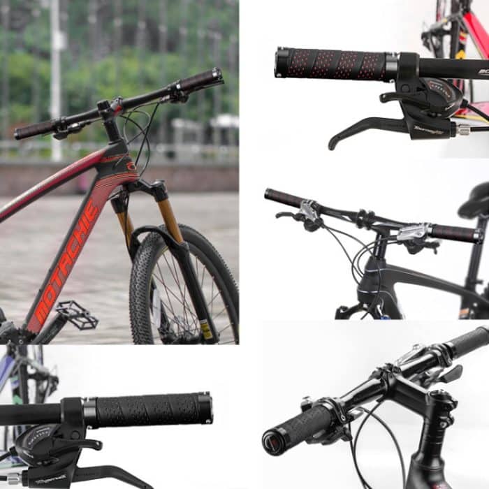 PROMEND GR-515 1 Paar stoßdämpfende, rutschfeste Mountainbike-Griffabdeckung, GR-515 – Bild 6