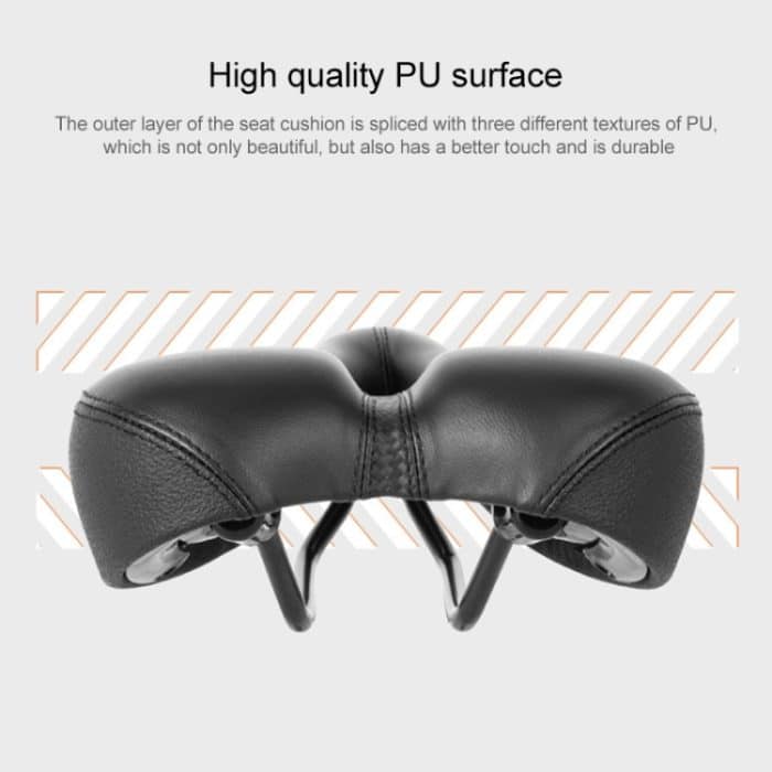 Doxe SD-3301urn Hohl atmungsaktiver Memory Foam-Fahrradsattel – Bild 6