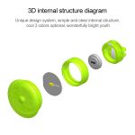 Kinder Balance Auto Nachtfahrten Sicherheit Licht emittierende Clip-Lichter, 10 PCS Clip Light – Bild 3