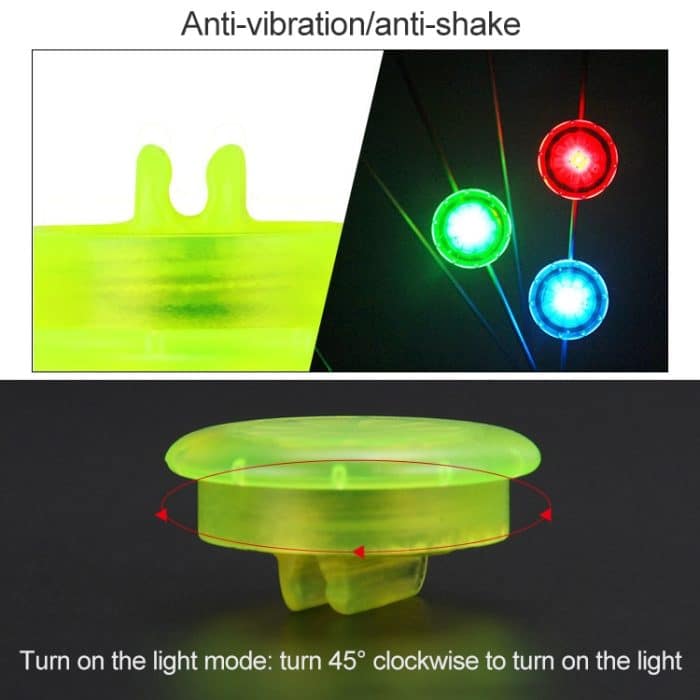 Kinder Balance Auto Nachtfahrten Sicherheit Licht emittierende Clip-Lichter, 10 PCS Clip Light – Bild 7