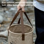 Naturehike NH20SJ040 10L PVC Outdoor Camping faltbarer Wasserspeichereimer, 10L – Bild 4