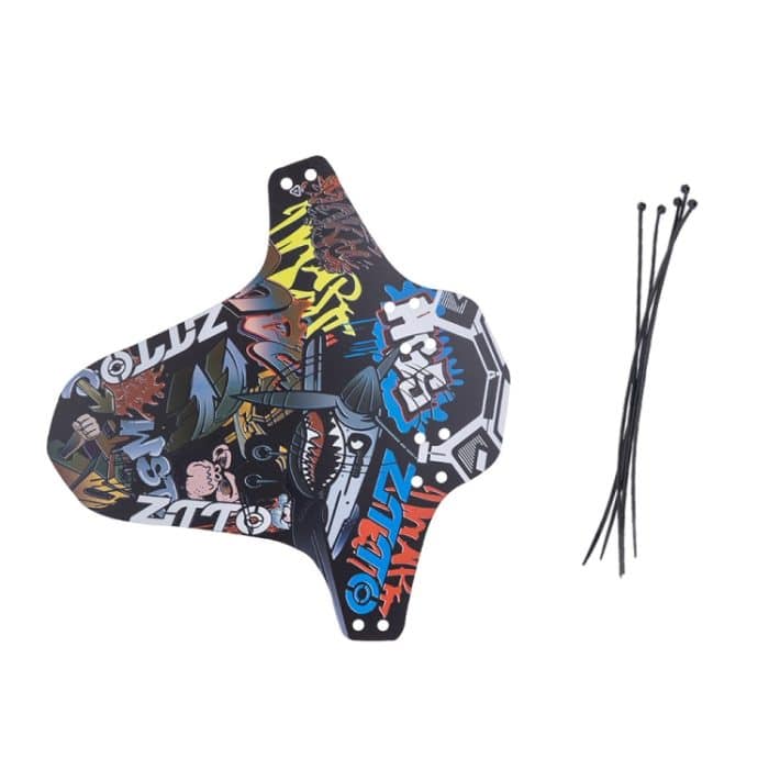 ZTTO Fahrrad-Schutzbleche, Mountainbike-Schutzbleche, kurze Ausführung – Bild 2