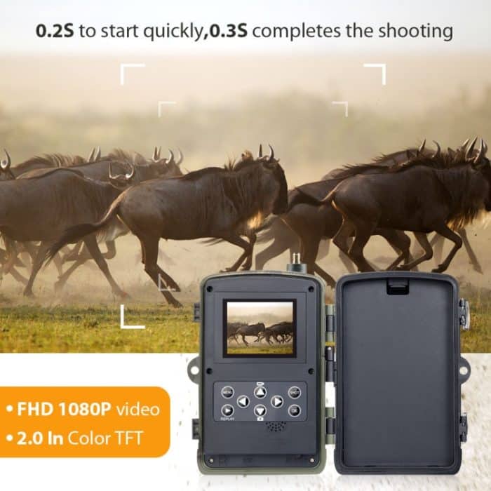 HC801LTE 4G EU -Version wasserdichte IP65 IR -Nachtsicht Sicherheit 16MP Jagdpfad Kamera, 120 Grad Winkel – Bild 5