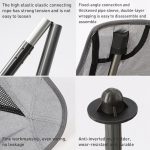 Outdoor Camping Strand tragbarer ultraleichter Klappstuhl aus Aluminiumlegierung, Folding Chair (Beige), Folding Chair (Grey), Folding Chair (Black) – Bild 4