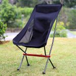 Outdoor Camping Strand tragbarer ultraleichter Klappstuhl aus Aluminiumlegierung, Folding Chair (Beige), Folding Chair (Grey), Folding Chair (Black) – Bild 6