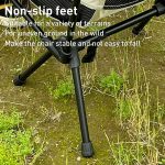 Kleiner tragbarer Klappstuhl für Camping, Freizeit und Strand im Freien, Small(Black), Small(Grey), Small(Navy Blue), Small (White) – Bild 6