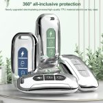 Galvanisiertes TPU-Gehäuse für Elektrofahrzeugschlüssel für AIMA C – Bild 2