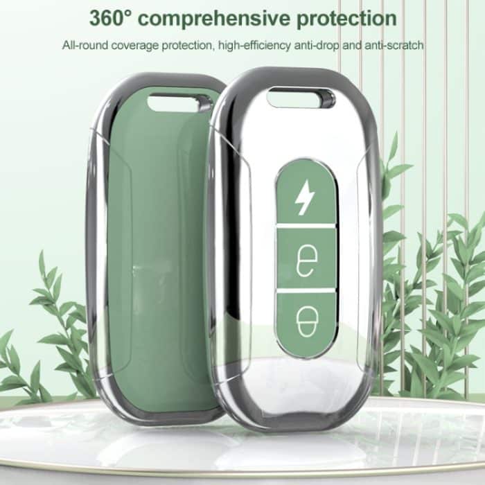 Galvanisiertes TPU-Gehäuse für Elektrofahrzeugschlüssel für AIMA C – Bild 4