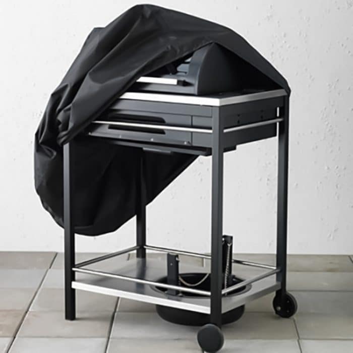 Quadratische Regen- und Staubschutzabdeckung für den Grill, Größe: 68 x 68 x 72 cm, 68x68x72cm – Bild 4