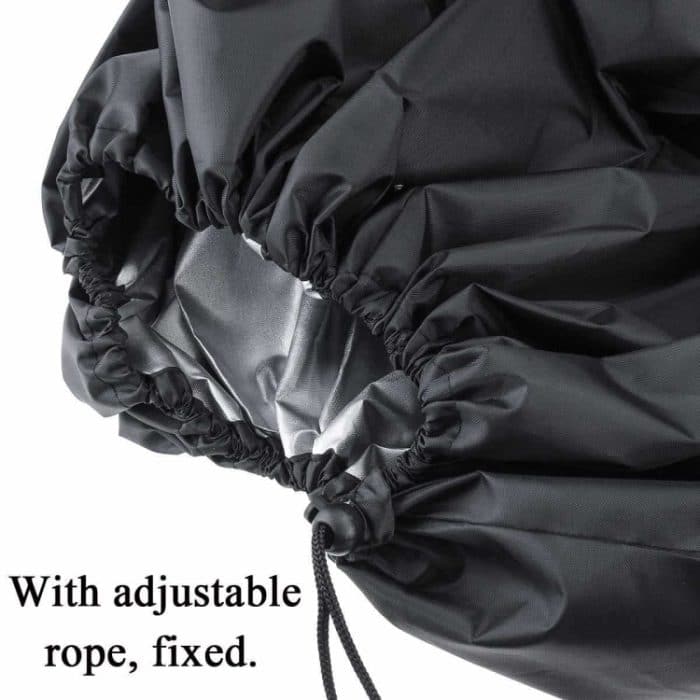 Wasserdichte und staubdichte Schutzhülle für den Outdoor-Yachtsitz, Größe: 56 x 61 x 64/30 cm – Bild 3