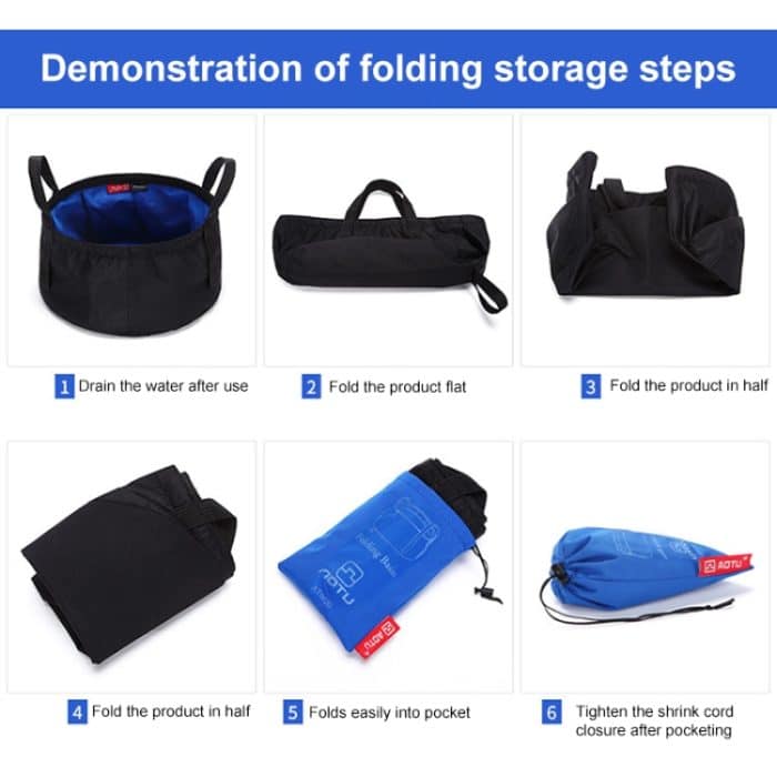 AOTU AT6620 Tragbares Reisewaschbecken – Bild 5