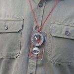 2 Stück Nisa SD482 Outdoor-Kompass, Kartenmaßstab mit Lupe, multifunktional – Bild 6