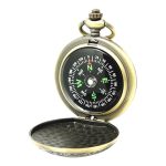 Nisa J35A Vintage Metall Flip Taschenuhr Kompass – Bild 2