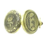 Nisa J35A Vintage Metall Flip Taschenuhr Kompass – Bild 3