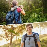 Nisa J35A Vintage Metall Flip Taschenuhr Kompass – Bild 6