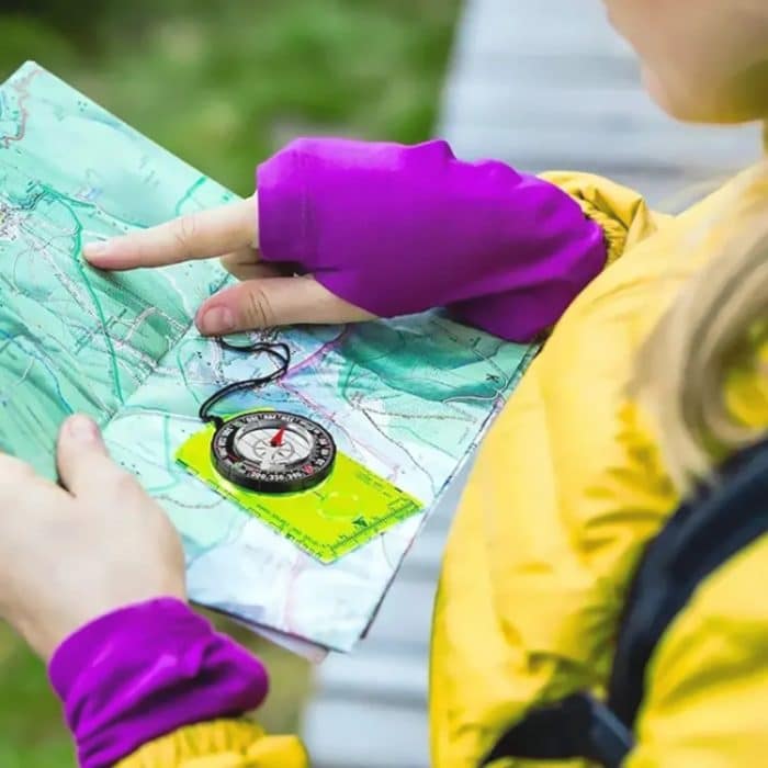 DC361 Outdoor-Multifunktionskompass, Kartenmaßstab – Bild 8