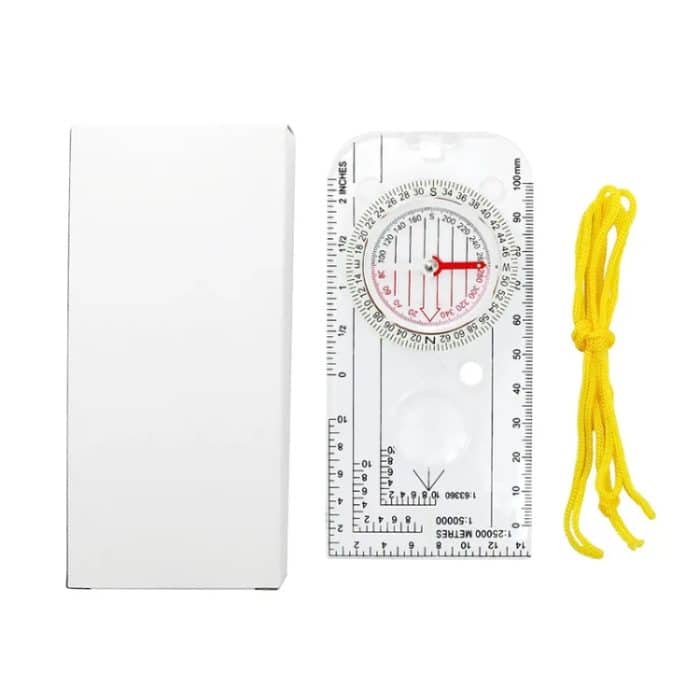 Nisa DC40-3A Transparenter Kompass-Kartenmaßstab für den Außenbereich – Bild 5