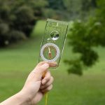 Nisa DC40-3A Transparenter Kompass-Kartenmaßstab für den Außenbereich – Bild 6