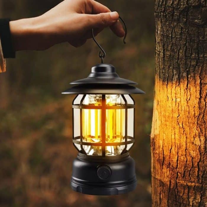 AOTU YT1030 Outdoor Retro Camping Licht Notfall Hand Lampe – Bild 2