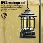 AOTU YT1030 Outdoor Retro Camping Licht Notfall Hand Lampe – Bild 5