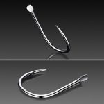 ISE 500 PCS Fischhaken mit gemischter Größe und Widerhaken Angelhaken – Bild 4