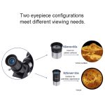 WR852 16x / 66x70 High Definition High Times Astronomisches Teleskop mit Stativ – Bild 5