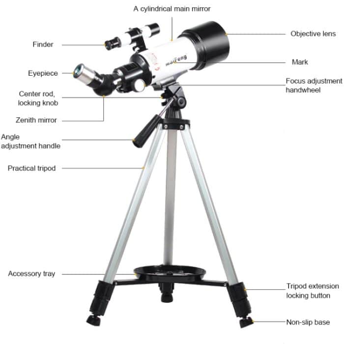 Maifeng40070 233x70 High Definition Astronomisches Teleskop mit Stativ – Bild 5