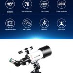 Maifeng40070 233x70 High Definition Astronomisches Teleskop mit Stativ – Bild 8