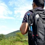 125 cm verstellbarer tragbarer Outdoor-Trekkingstock aus Aluminiumlegierung, Green#125cm, Blue#125cm, Red#125cm, Yellow#125cm – Bild 9