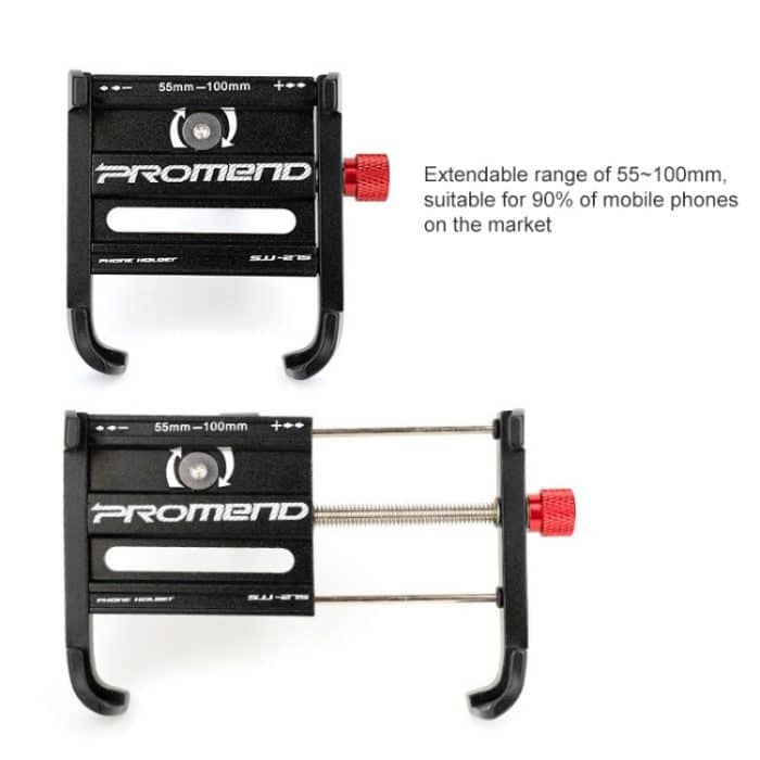 PROMEND SJJ-275 Fahrrad-Telefonhalter aus Aluminiumlegierung für den Lenker, SJJ-275 – Bild 3