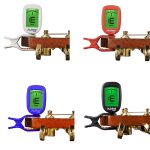 Gitarren-Stimmgerät zum Anklemmen, präzises chromatisches Stimmgerät für Akustikgitarre, Bass, Banjo, Violine und Ukulele – Bild 2