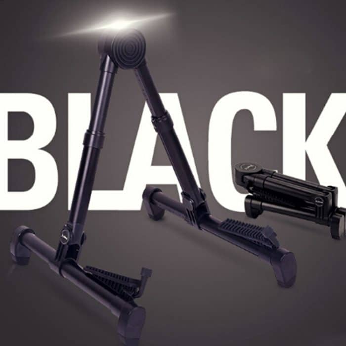 Einfache zusammenklappbare vertikale Gitarren-, Violin- und Ukulele-Halterung für Musikinstrumente – Bild 3