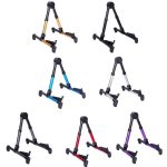 Einfache zusammenklappbare vertikale Gitarren-, Violin- und Ukulele-Halterung für Musikinstrumente – Bild 2