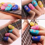10 PCS Gitarren Ukulele Saiteninstrument Fingerschutz Anti-Schmerz-Fingerkappe in zufälliger Farbabgabe (Größe: M) – Bild 6